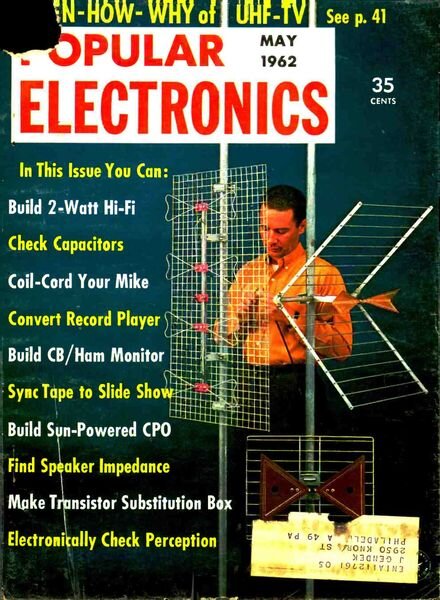 Popular Electronics – 1962-05 Cover