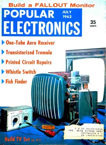 Popular Electronics – 1962-07 Cover