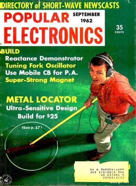 Popular Electronics – 1962-09 Cover