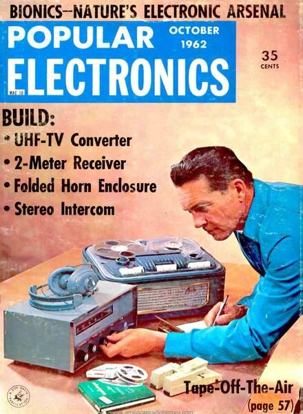 Popular Electronics – 1962-10 Cover
