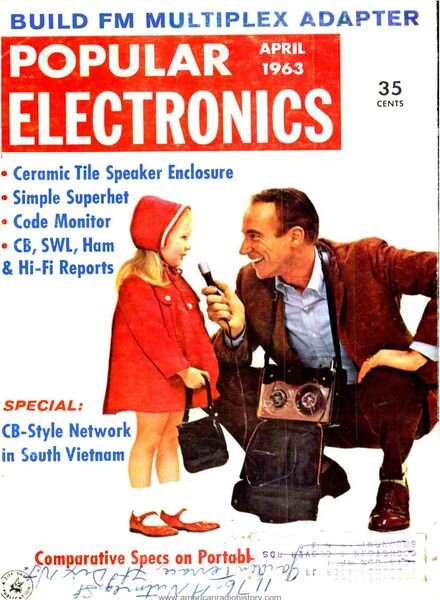 Popular Electronics – 1963-04 Cover
