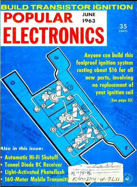 Popular Electronics – 1963-06 Cover