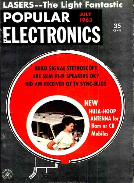 Popular Electronics – 1963-07 Cover
