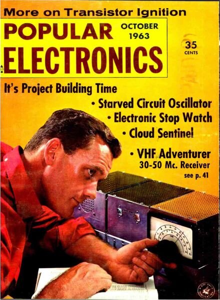 Popular Electronics – 1963-10 Cover