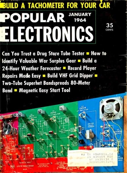 Popular Electronics – 1964-01 Cover