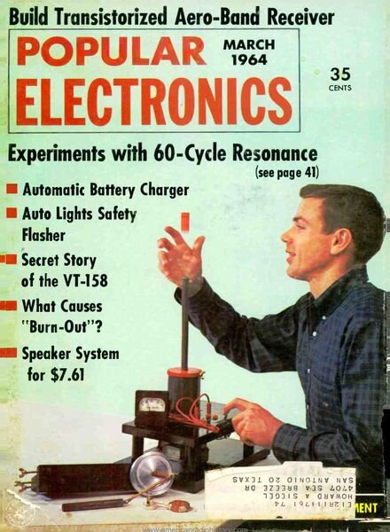 Popular Electronics – 1964-03 Cover