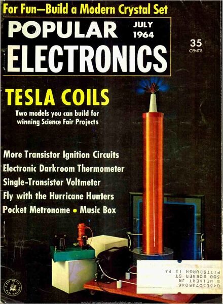 Popular Electronics – 1964-07 Cover