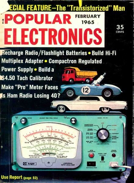 Popular Electronics – 1965-02 Cover