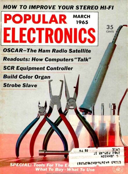 Popular Electronics – 1965-03 Cover