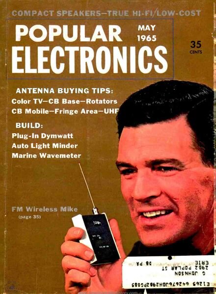 Popular Electronics – 1965-05 Cover