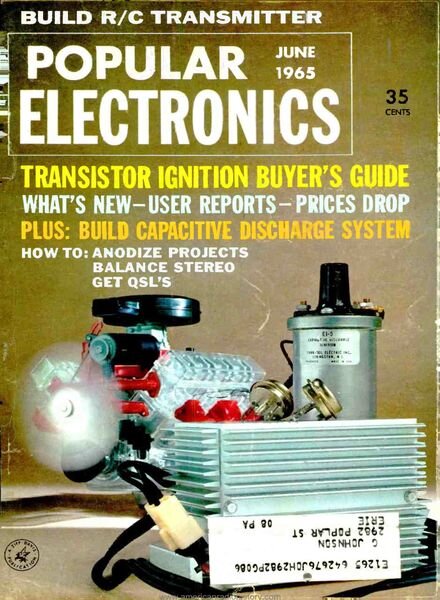 Popular Electronics – 1965-06 Cover