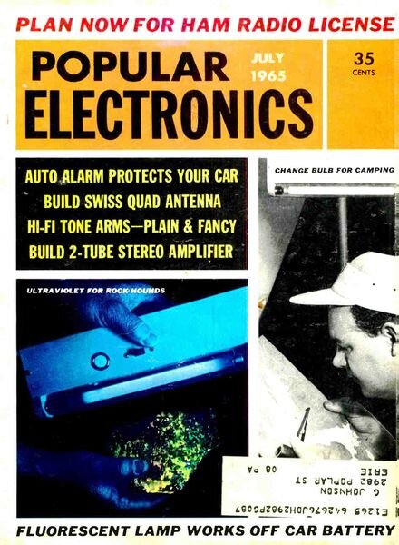 Popular Electronics – 1965-07 Cover