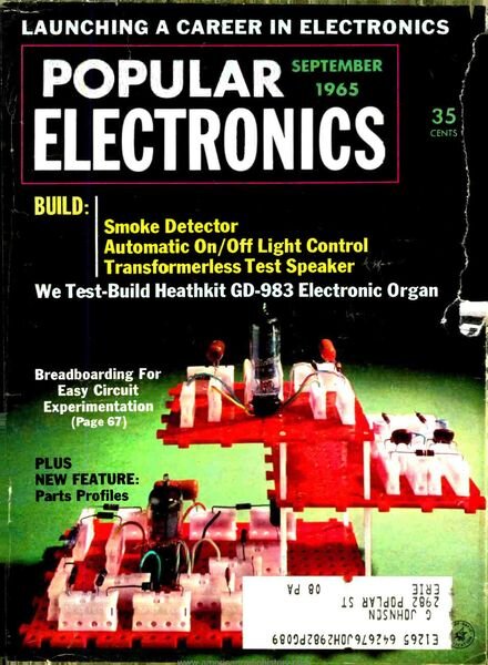 Popular Electronics – 1965-09 Cover