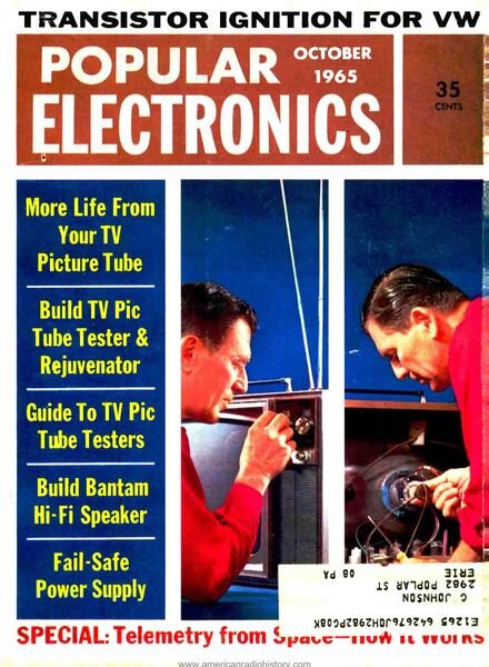 Popular Electronics – 1965-10 Cover