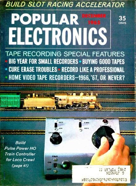 Popular Electronics – 1965-12 Cover