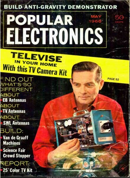 Popular Electronics – 1966-05 Cover