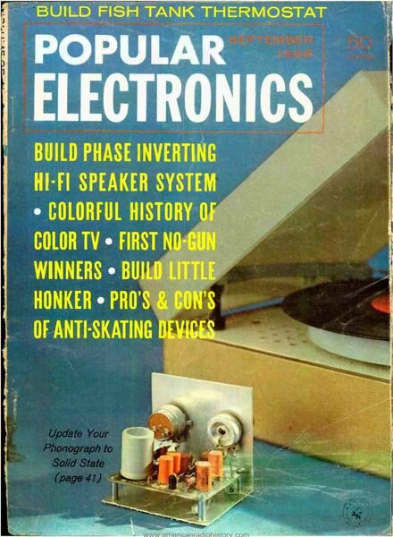 Popular Electronics – 1966-09 Cover