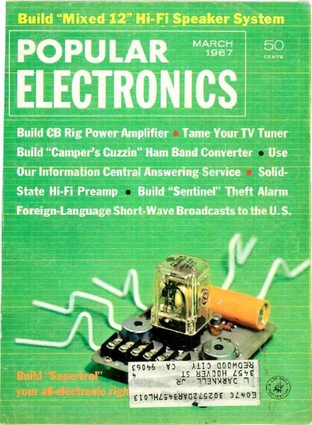 Popular Electronics – 1967-03 Cover