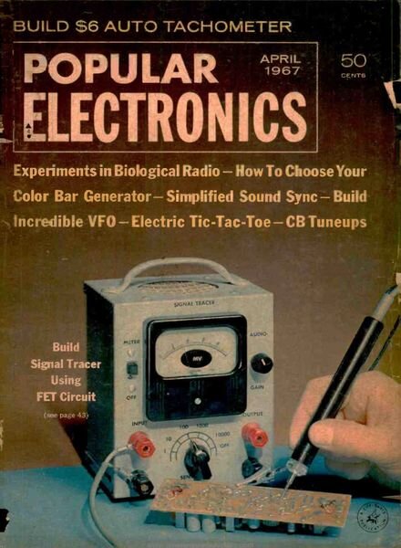 Popular Electronics – 1967-04 Cover