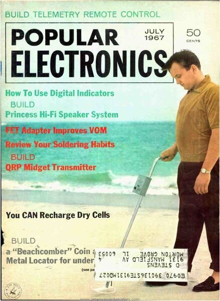 Popular Electronics – 1967-07 Cover