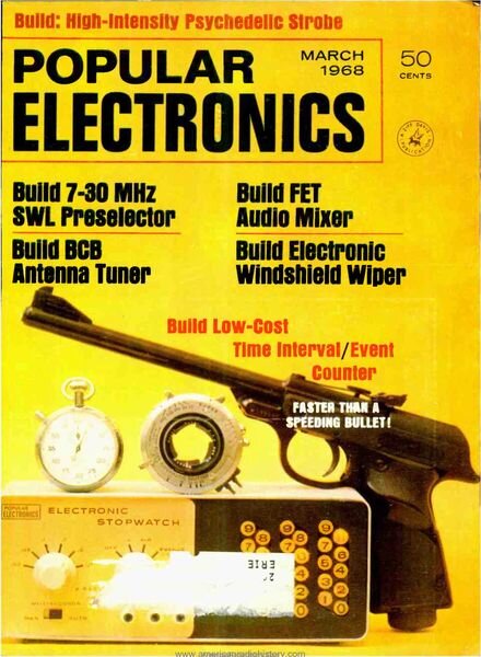 Popular Electronics – 1968-03 Cover
