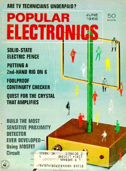 Popular Electronics – 1968-06 Cover