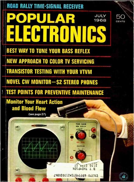Popular Electronics – 1968-07 Cover
