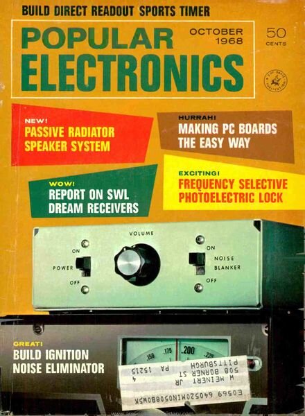 Popular Electronics – 1968-10 Cover
