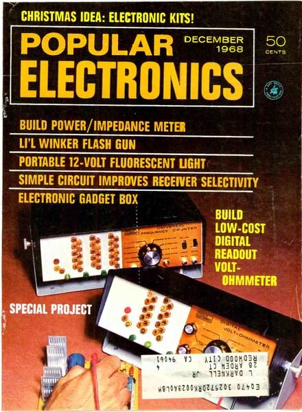 Popular Electronics – 1968-12 Cover