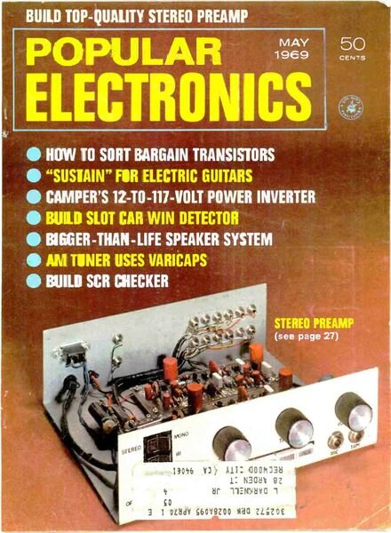 Popular Electronics – 1969-05 Cover