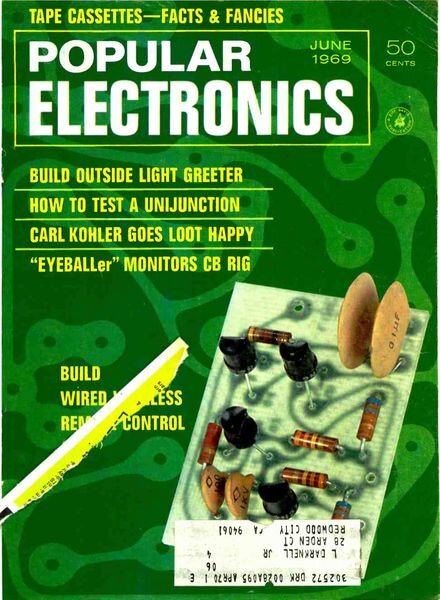 Popular Electronics – 1969-06 Cover