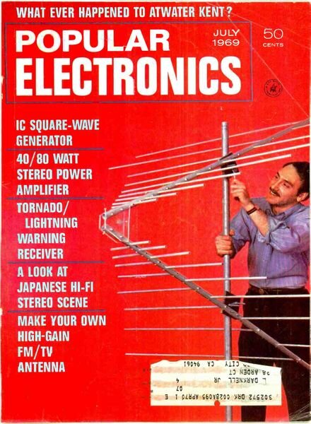 Popular Electronics – 1969-07 Cover