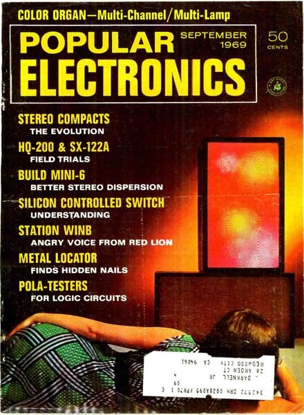 Popular Electronics – 1969-09 Cover