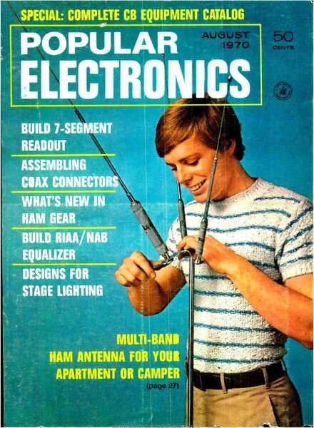 Popular Electronics – 1970-08 Cover