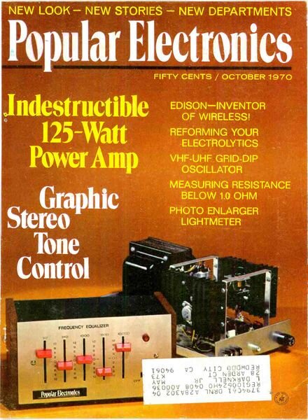 Popular Electronics – 1970-10 Cover