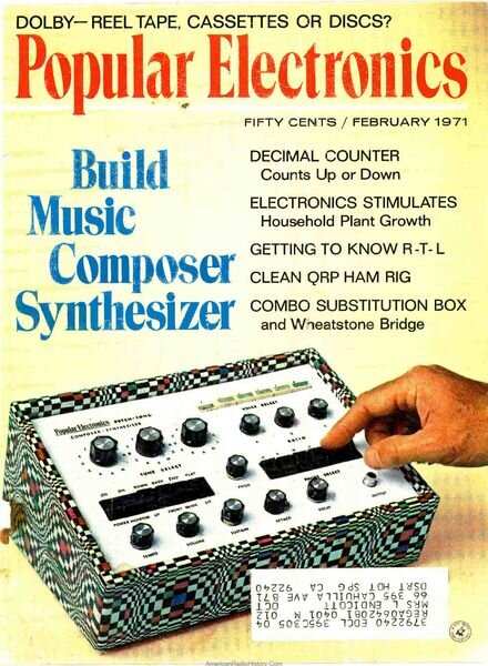 Popular Electronics – 1971-02 Cover