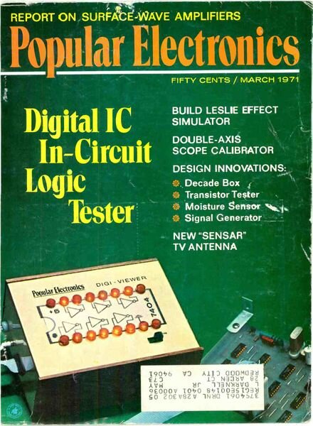 Popular Electronics – 1971-03 Cover