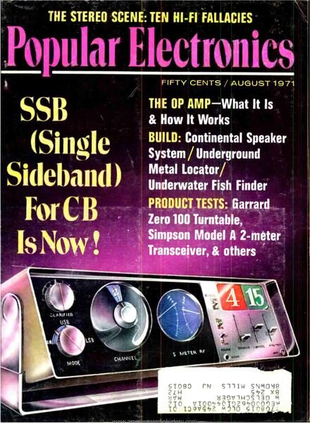 Popular Electronics – 1971-08 Cover