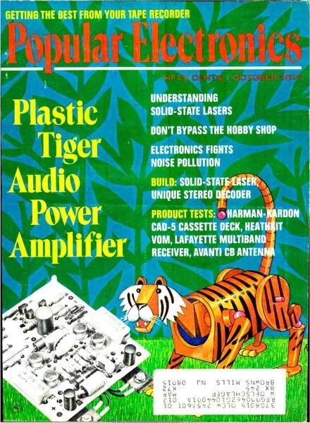 Popular Electronics – 1971-10 Cover