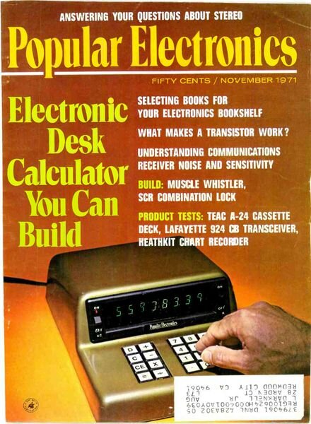 Popular Electronics – 1971-11 Cover