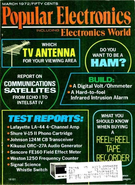 Popular Electronics – 1972-03 Cover