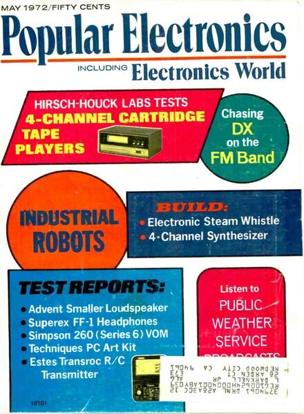 Popular Electronics – 1972-05 Cover