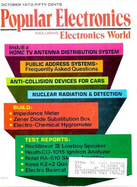 Popular Electronics – 1972-10 Cover