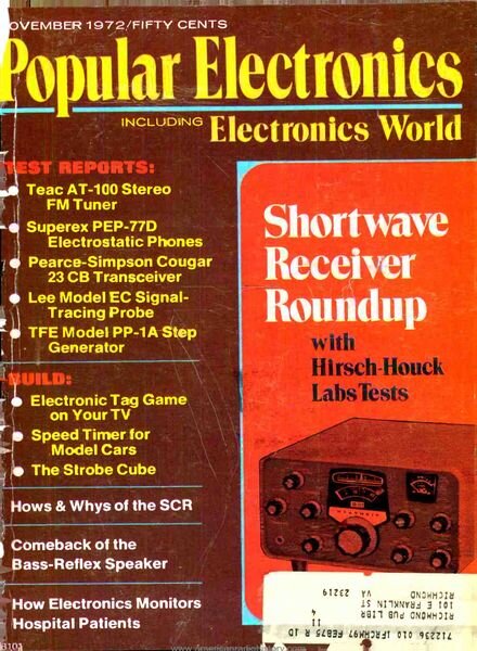 Popular Electronics – 1972-11 Cover