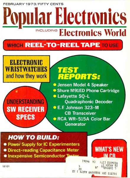 Popular Electronics – 1973-02 Cover