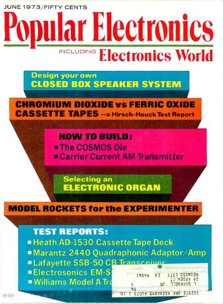 Popular Electronics – 1973-06 Cover