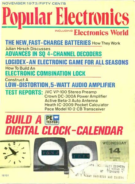 Popular Electronics – 1973-11 Cover