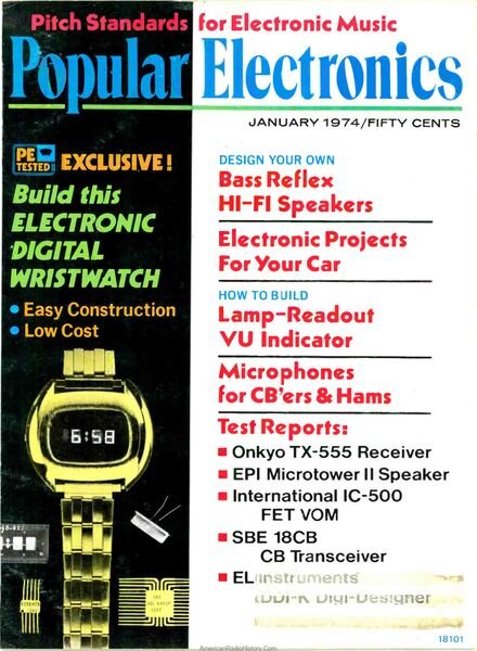 Popular Electronics – 1974-01 Cover