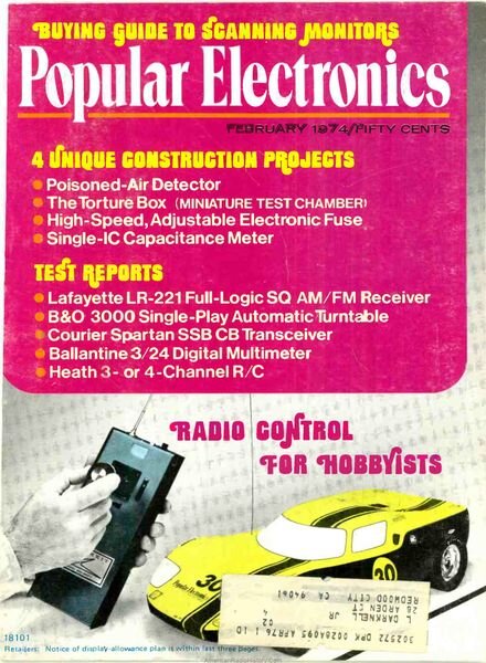 Popular Electronics – 1974-02 Cover