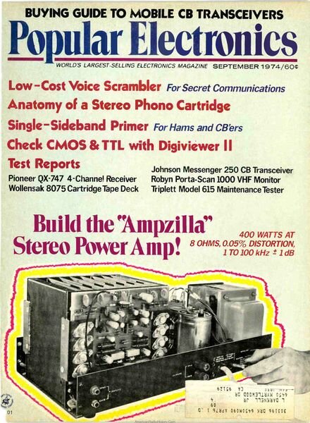 Popular Electronics – 1974-09 Cover